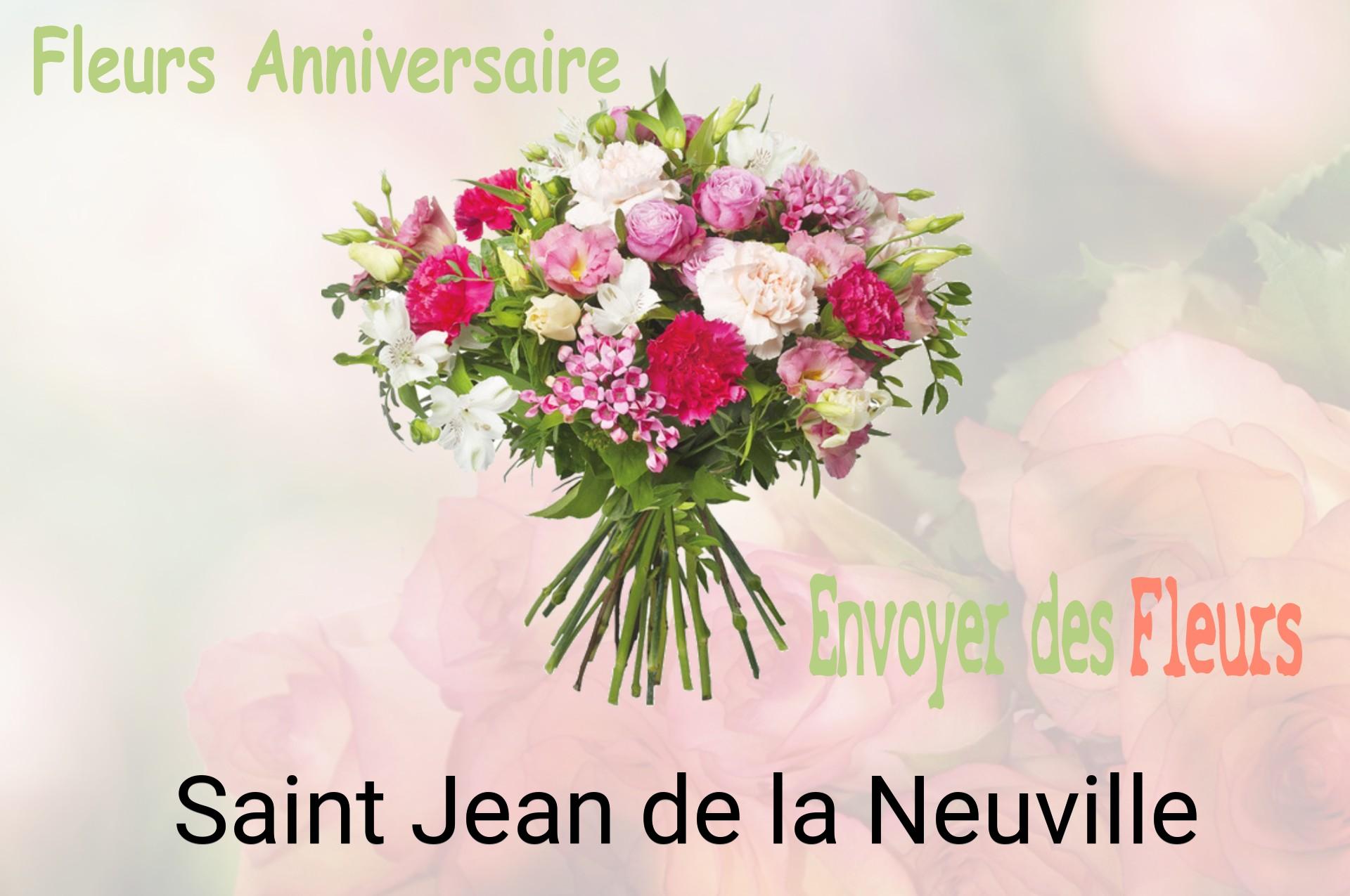 Bouquet de fleurs d’anniversaire livré à Saint-Jean-de-la-Neuville