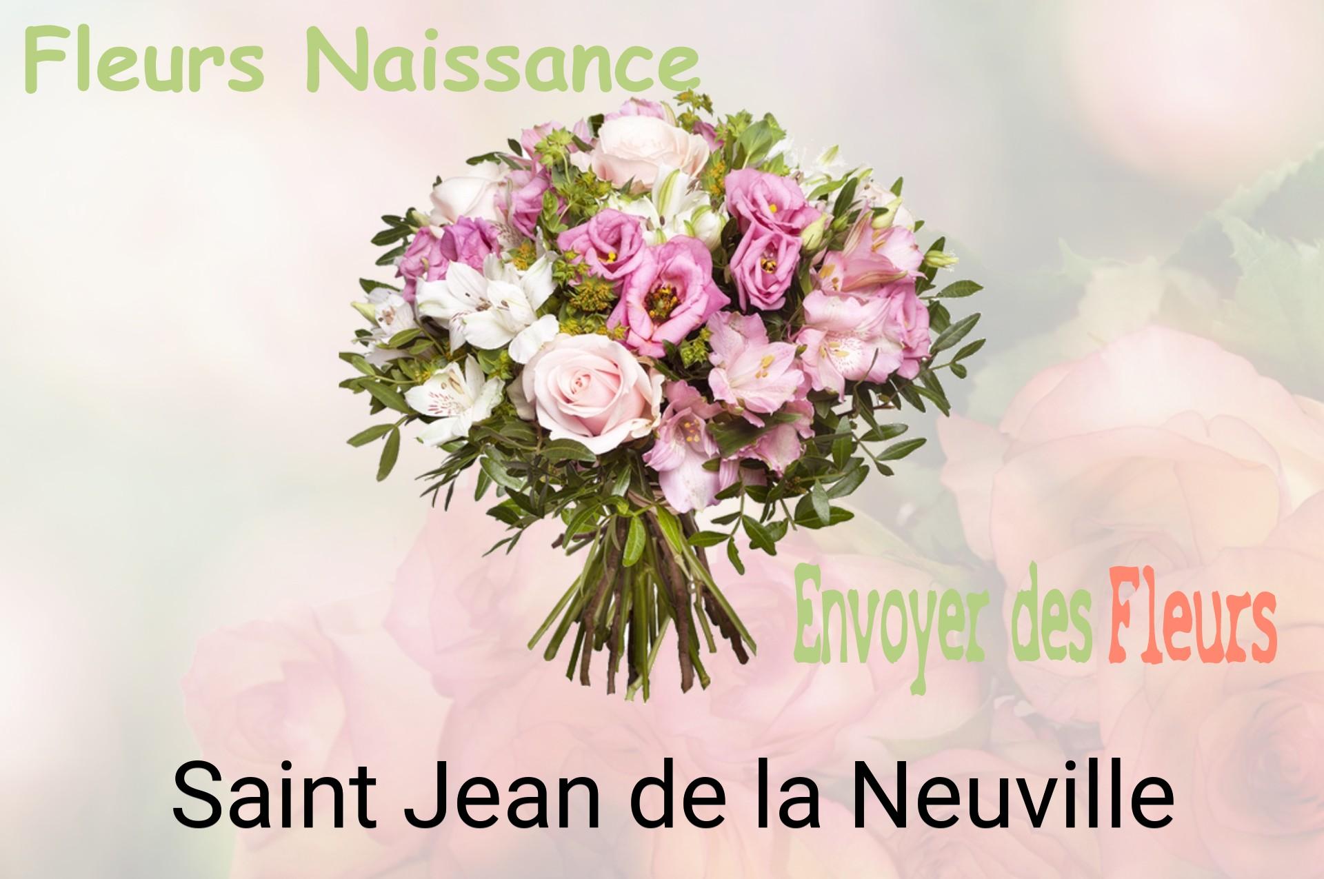 Bouquet de fleurs de naissance livré à Saint-Jean-de-la-Neuville